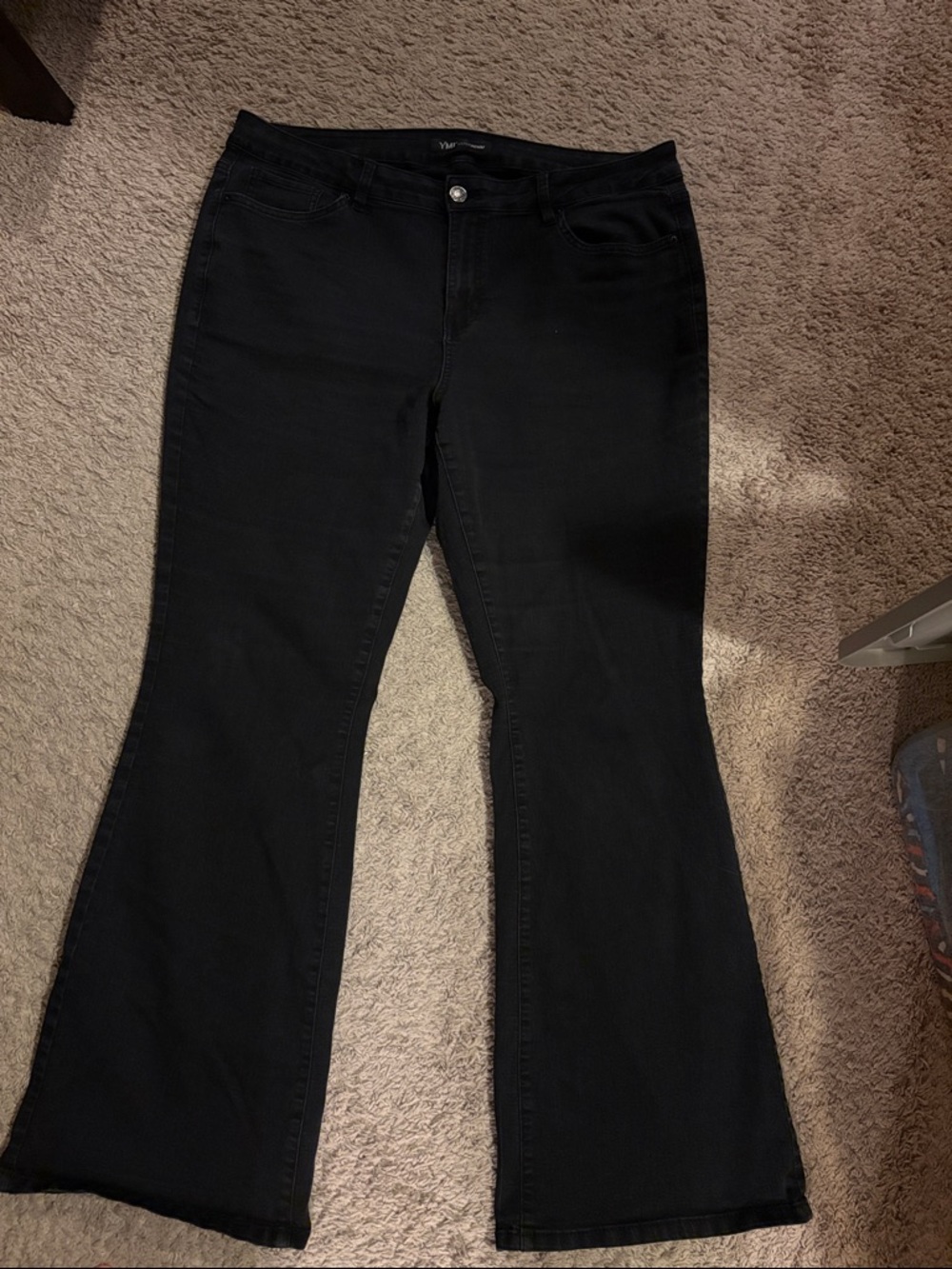 YMI Black Hyperdenim High-Rise Jeans